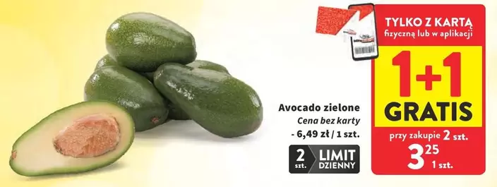 Avocado zielone