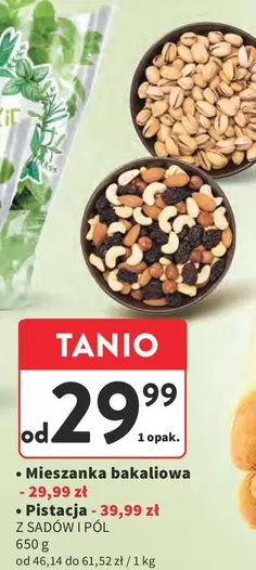 Mieszanka bakaliowa z sadów i pól