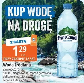 Woda źródlana