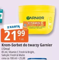 Krem-Sorbet do twarzy