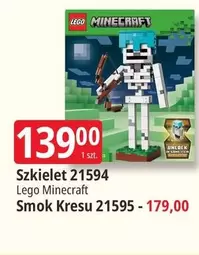 Lego - Szkielet 21594 Minecraft Smok Kresu 21595