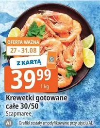 Krewetki gotowane