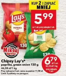 Lay'S - Chipsy Paprika, Green Onion