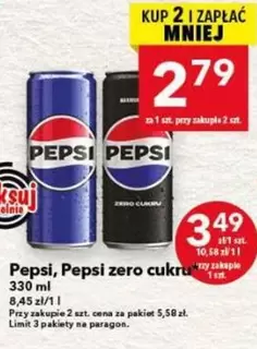 Pepsi - , zero cukru