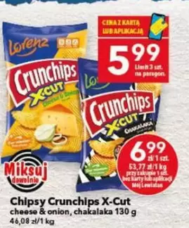 Crunchips X-Cut cheese & onion