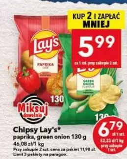 Lay'S - Chipsy paprika, green onion
