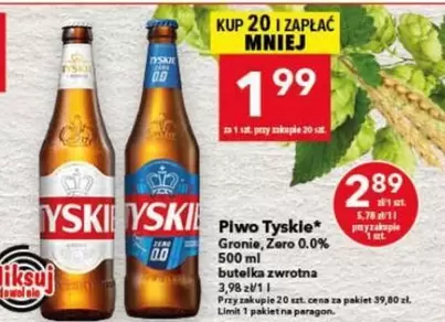 Piwo Tyskie Gronie, Zero 0.0%