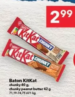 Baton KitKat chunky