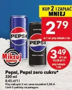 Pepsi - , zero cukru