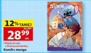 Podróże w czasie Komiks manga