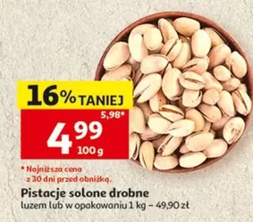 Pistacje solone drobne