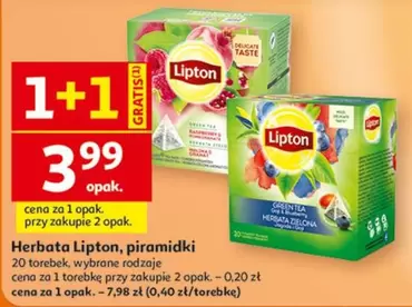 Herbata Lipton, piramidki