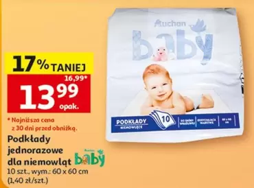 Baby - Podkłady jednorazowe dla niemowląt