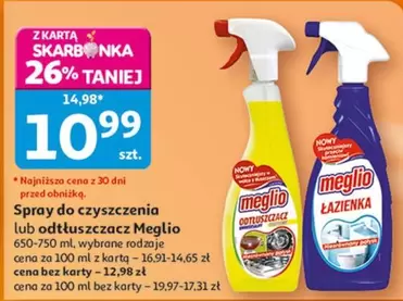 Spray do czyszczenia lub odtłuszczacza