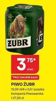 PIWO ŻUBR