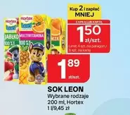 Leon - Sok  Wybrane rodzaje