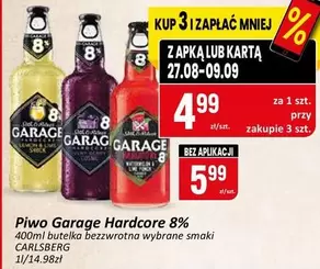 Piwo Garage Hardcore 8%
