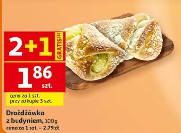 Drożdżówka z budyniem