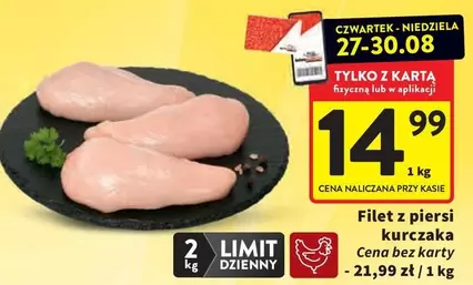 Filet z piersi kurczaka