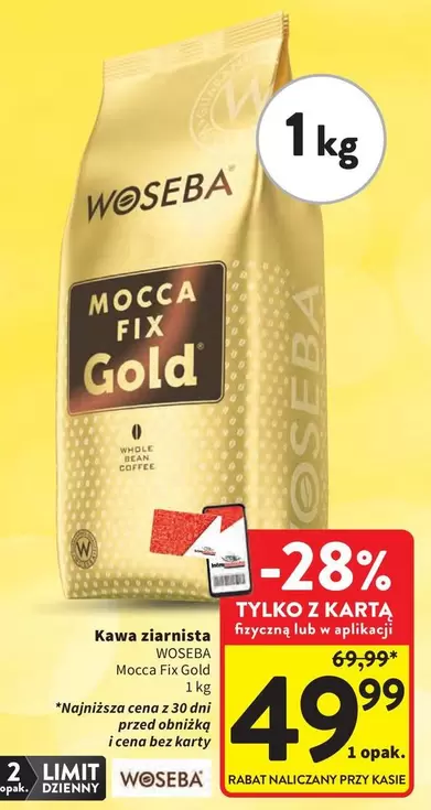 Mocca Fix Gold Kawa ziarnista