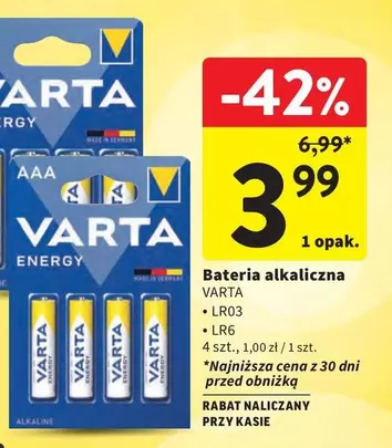 Baterie alkaliczne LR03, LR6