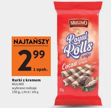 Rurki z kremem