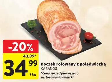 Boczek rolowany z polędwiczką