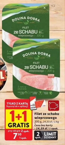 Filet ze schabu wieprzowego