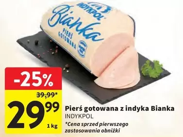 Pierś gotowana z indyka