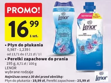 Płyn do płukania, Peretki zapachowe do prania
