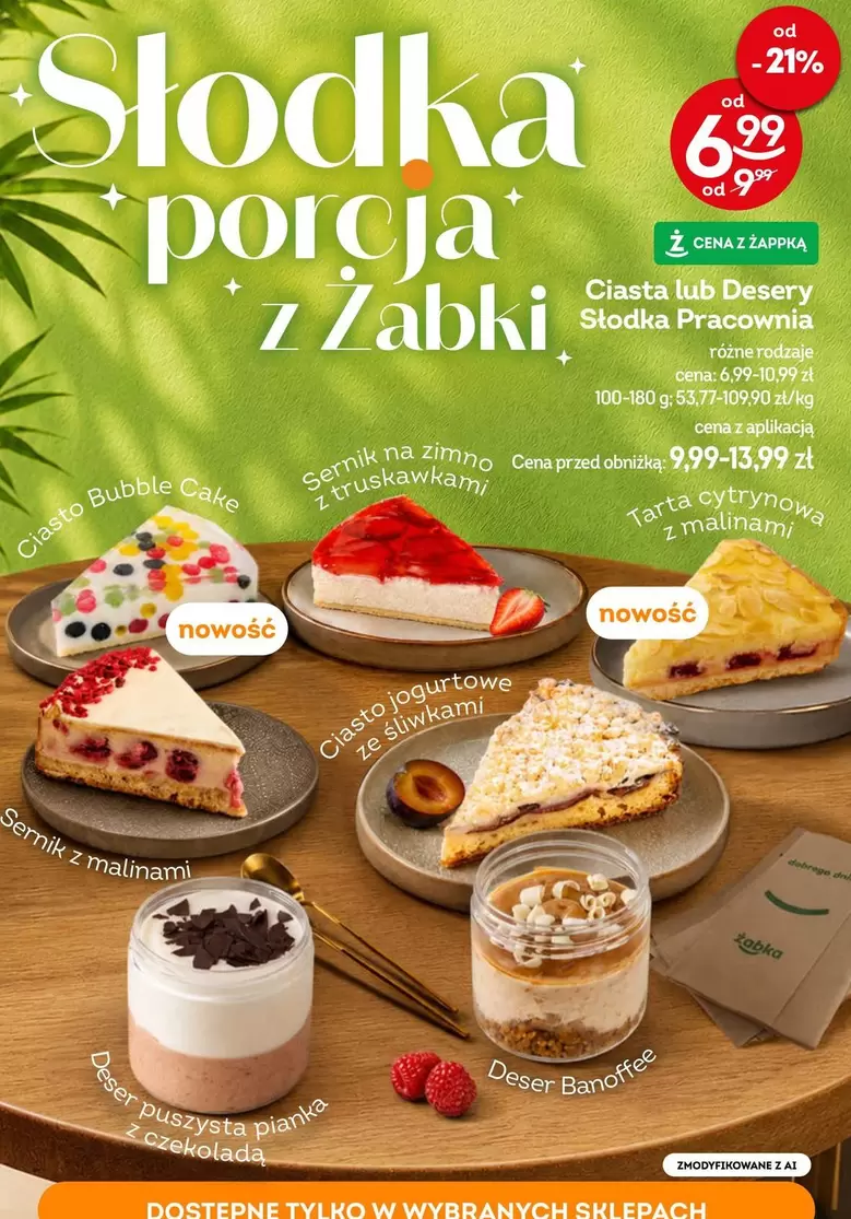 Bubble - Ciasta lub Desery Słodka Pracownia