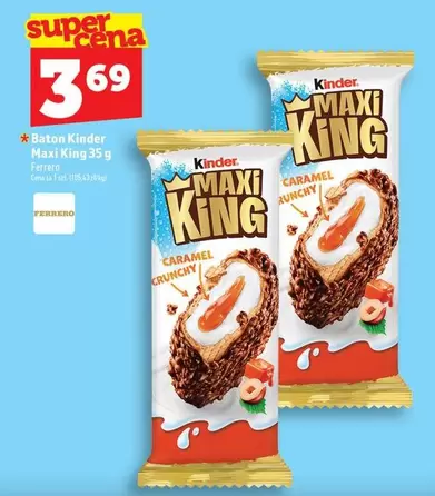 Maxi King Caramel Crunchy