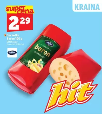 Baron - Ser żółty