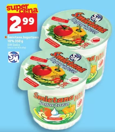 Sm - Śmietana Jogurtowa 10%