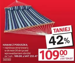 HAMAK Z PODUSZKĄ 360383