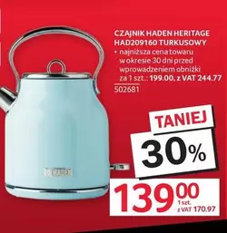 CZANIK HADEN HERITAGE HAD209160 TURKUSOWY
