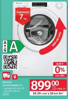 Pralka CO474TWM6/1-S