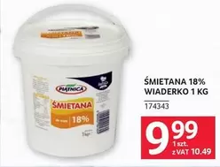 ŚMIETANA 18% WIADERKO
