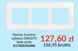 Ramka 3-krotna szklana DRN3/70 E17030101966