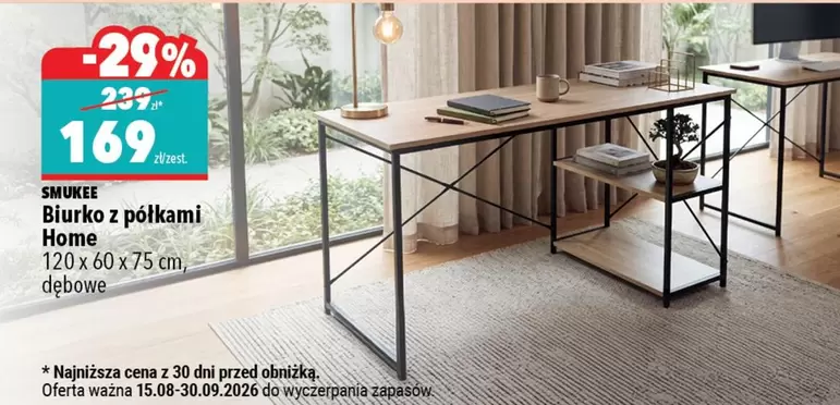 Biurko z półkami Home