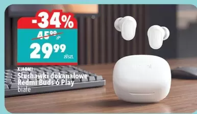 Xiaomi - Słuchawki dokanałowe Redmi Buds 6 Play