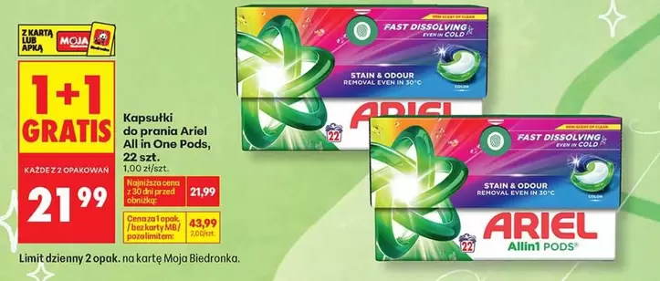 All - Kapsułki do prania in One Pods