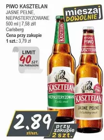 PIWO KASZTELAN JASNE PEŁNE, NIEPASTERYZOWANE
