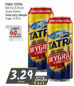PIWO TATRA JASNE PEŁNE