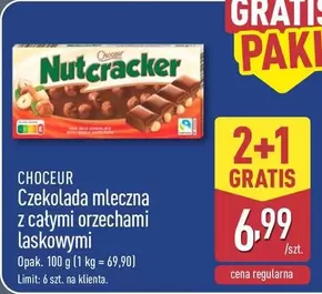 Czekolada mleczna z całymi orzechami laskowymi