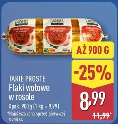 Flaki wołowe w rosole