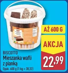 Mieszanka wafli z pianką
