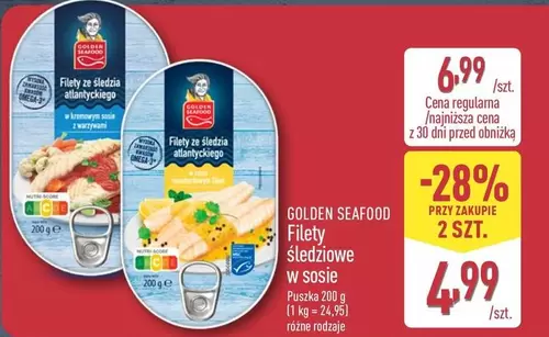 Filety śledziowe w sosie