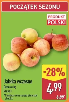 Jabłka wczesne