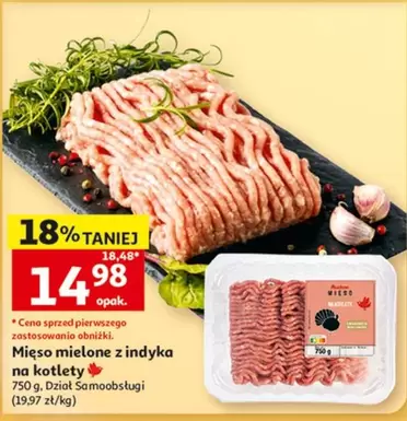 Mięso mielone z indyka na kotlety